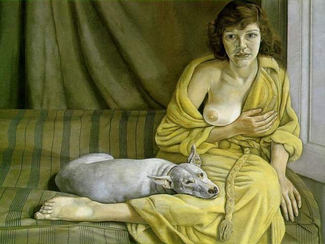 Женщина с белой собакой, 1952 Галерея Тэйт, Лондон