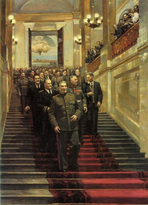 Торжественный прием в Кремле 24 мая 1945