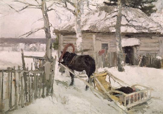 Зимой. 1894