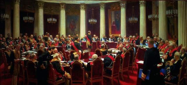 Торжественное заседание Государственного Совета 7 мая 1901 года в честь столетнего юбилея