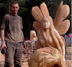 Деревянные скульптуры Томми Краггса