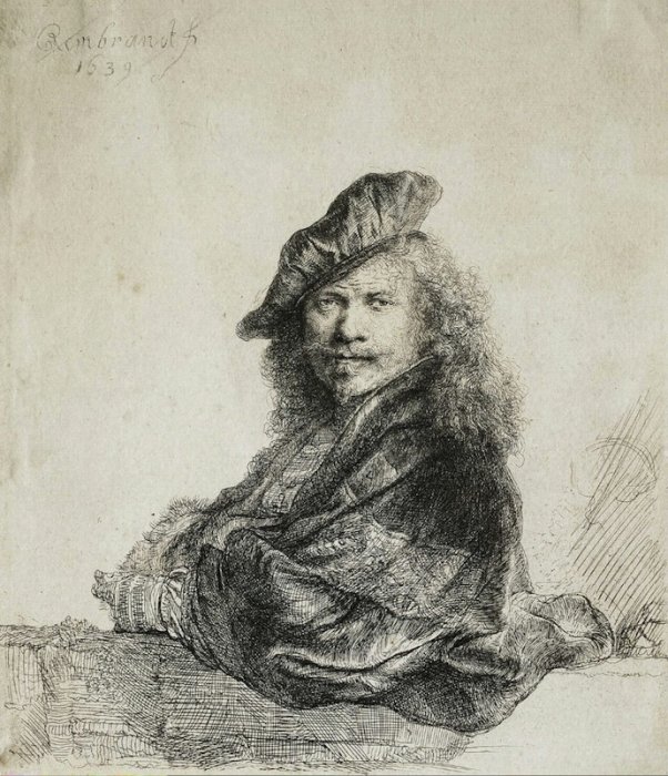 Рембрандт Харменс ван Рейн «Автопортрет», 1639