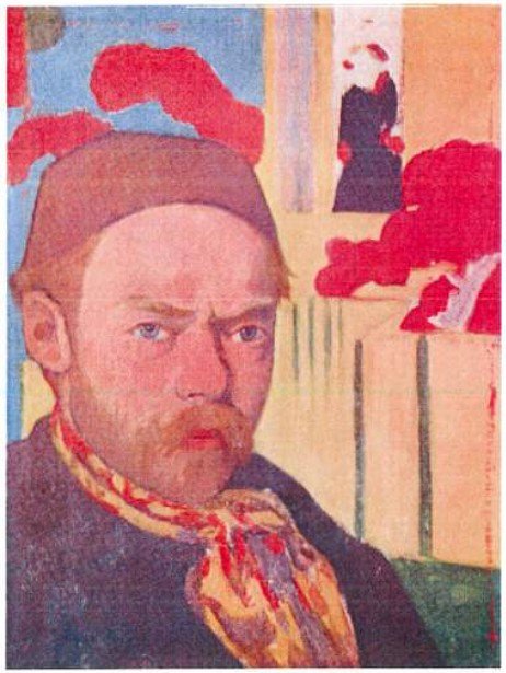 Мейер де Хаан. Автопортрет. Около 1889 — 91