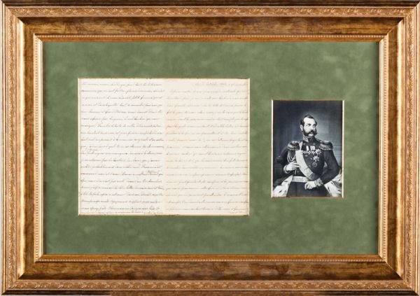 Письмо Александра II к Е.Долгорукой