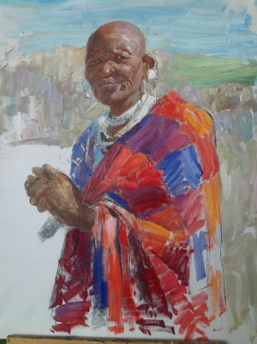 Дмитрий Холкин. Бабушка масай