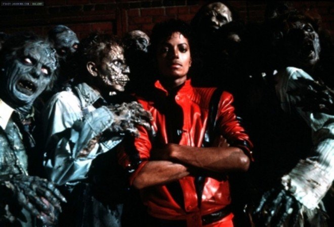 куртка певца из клипа «Thriller»