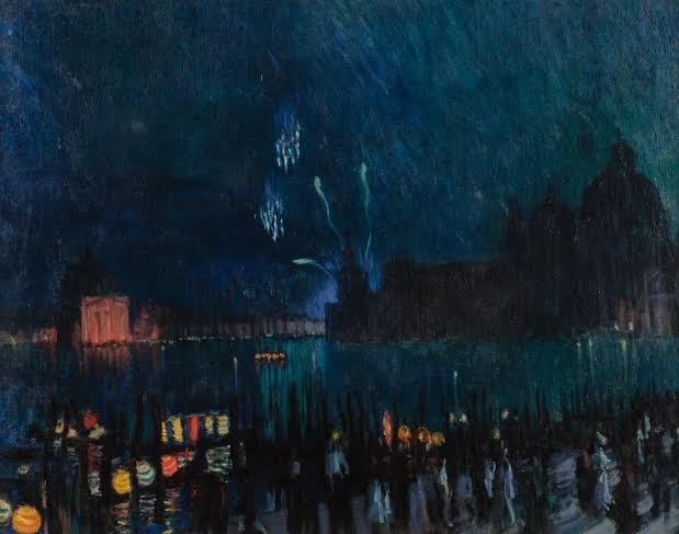 Борис Кустодиев. Венеция. 1913. Холст, масло.