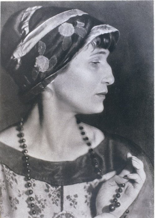 Моисей Наппельбаум. Анна Ахматова, 1924, оригинальная серебряно-желатиновая печать