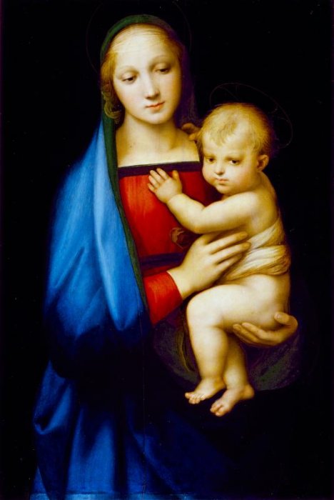 Рафаэль Санти. Мадонна Грандука. 1505. Палаццо Питти, Флоренция