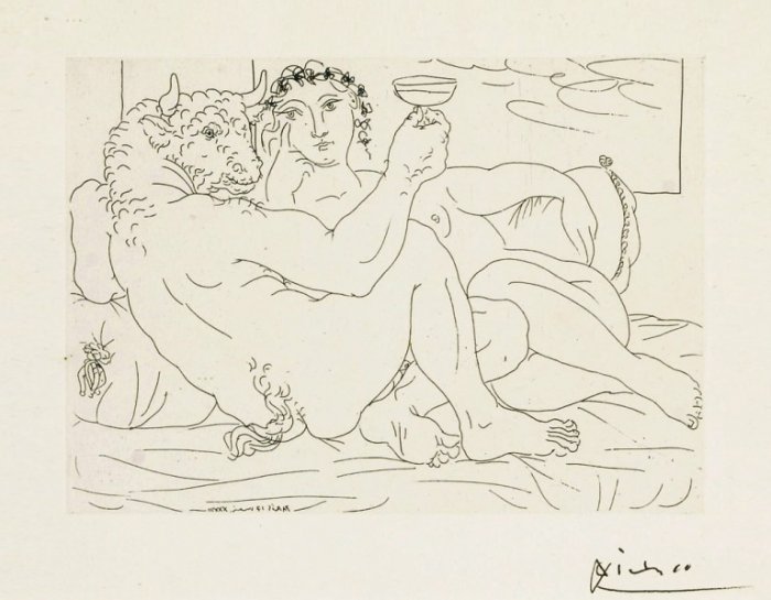 Pablo Picasso, Minotaur, 1933